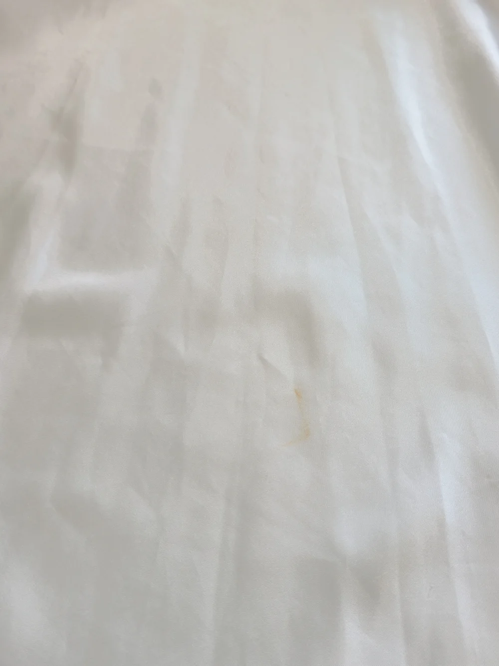 Appel Vintage White Silky Maxi Slip Dress Nightgown Lingerie Size M Bridal Lace
